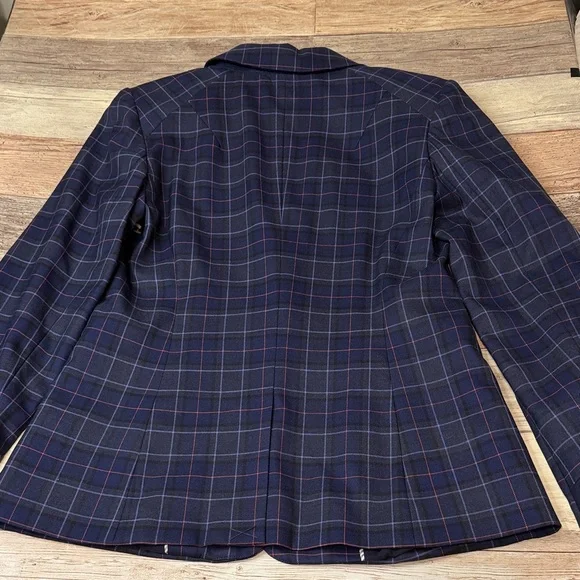 Court & Rowe Belle Noel Plaid Blazer NEW 4 - Picture 5 of 5